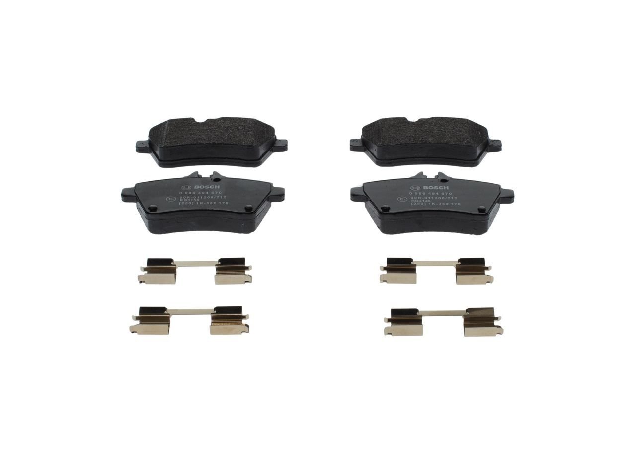BOSCH 0986494570 | Fren Balata Ön 05-A.S-W169 B.S-W245