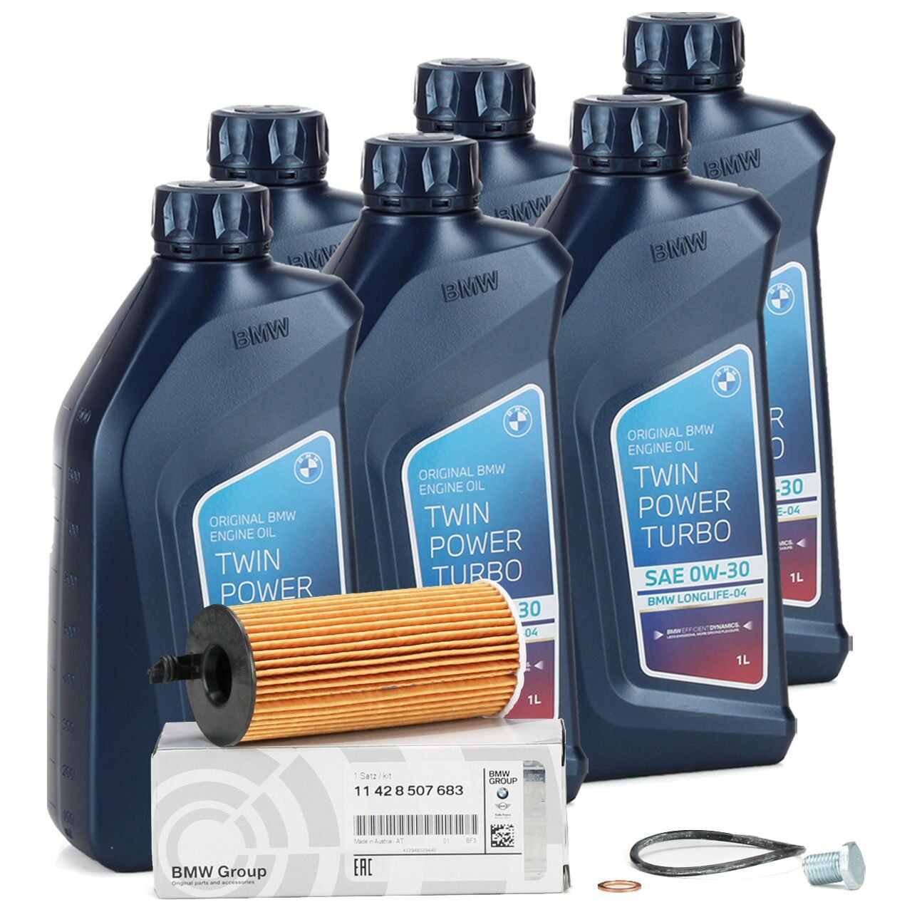 Bmw F10 Kasa 520 N47 Motor Yağ Filtresi Ve Motor Yağı Orijinal