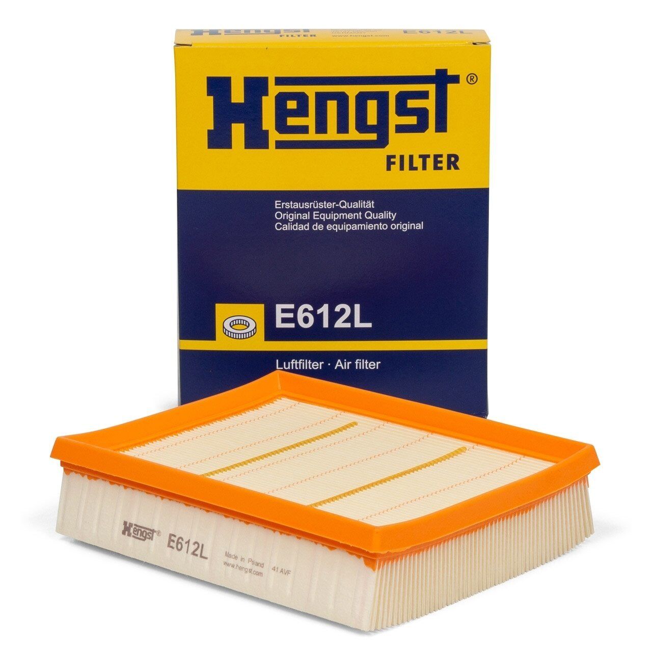 HENGST E612L | Mercedes W245 Kasa B180 Hava Filtresi