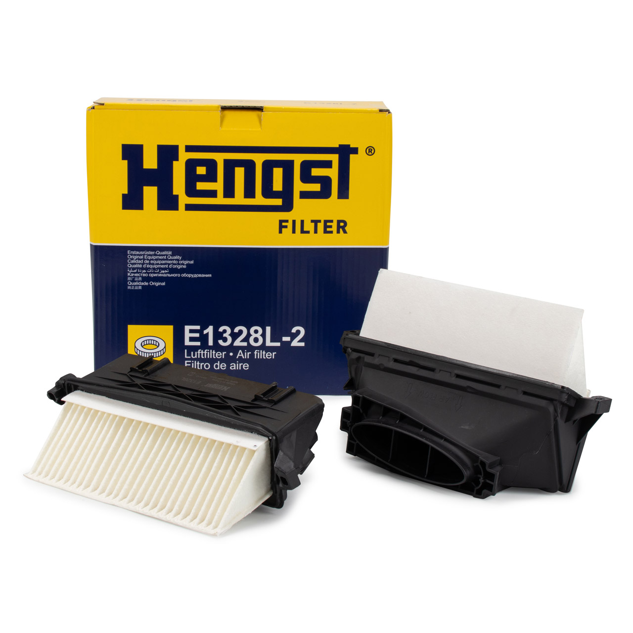 HENGST E1328L-2 | Mercedes W204-212 Kasa Hava Filtresi Takımı 642 CDI