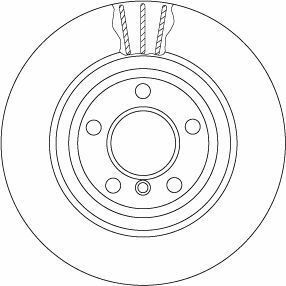 TRW DF6617S | Disk Arka (Ad) 10-Bw.5-Seri F10-F11 (Kutu Fıyat Tek) | 2 Adet