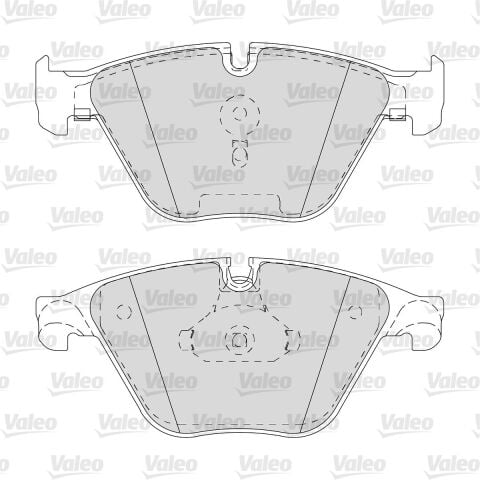 VALEO 670382 | Fren Balata Ön 10-5-Seri (F07-F10) 7-Seri (F01-F02-F03-F04)