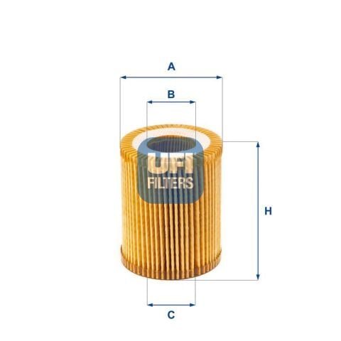 UFI 25.164.00 | Yağ Filtresi 12-1-Seri (F20-F21) 3-Seri (F30-F31-F35-F80)