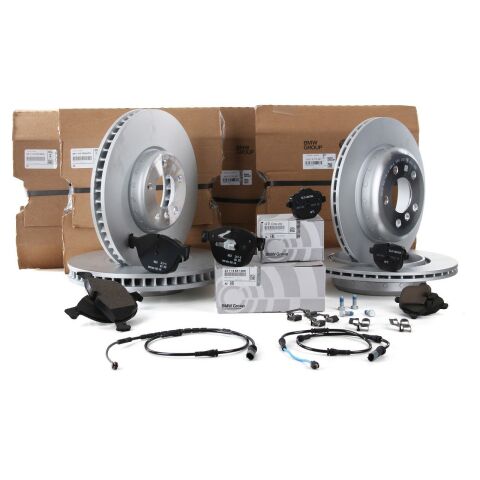 Bmw F10 LCI Kasa 525d Ön Ve Arka Fren Disk Balata Seti Komple Orijinal