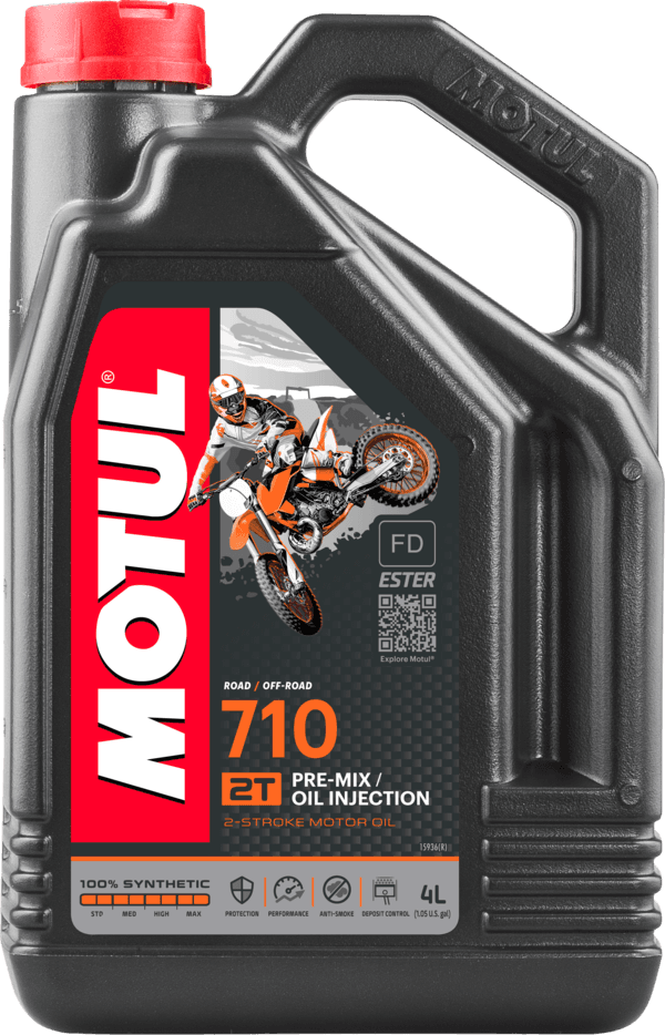 Motul 710 2T Motosiklet Motor Yağı 4 Lt