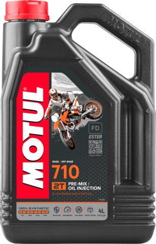 Motul 710 2T Motosiklet Motor Yağı 4 Lt