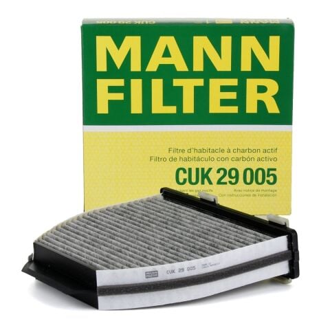 MANN CUK29005 | Mercedes C Serisi W204 Kasa Karbonlu Polen Filtresi