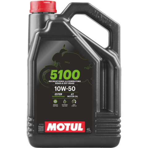 Motul 5100 10W-50 4T Motosiklet Motor Yağı 4 Lt