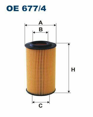 FILTRON OE677-4 | Yağ Filtresi 10-Sprinter-Vito C-Seri (W204-W205)