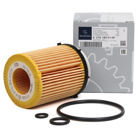 MERCEDES-BENZ A2701800109 | W204 Kasa C180 274 Motor Yağ Filtresi Orijinal