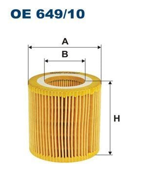 FILTRON OE649-10 | Yağ Filtresi 12-1-Seri (F20-F21) 3-Seri (F30-F31-F34-F35)
