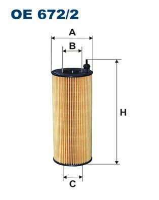 FILTRON OE672-2 | BMW E81-E88-E90-E60-E84 Yağ Filtresi M47n-M57n 11427805707