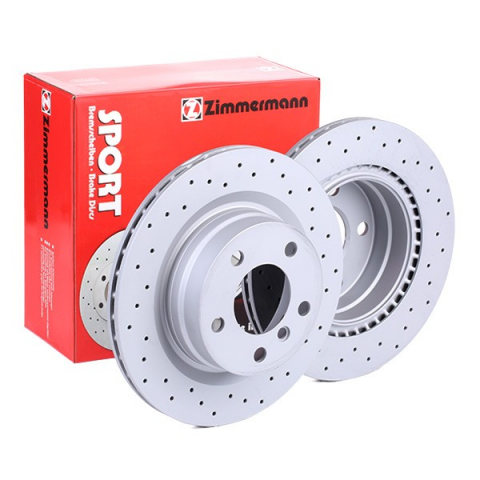 ZIMMERMANN 150.3498.52 | Fren Diski Arka SPORT F20 F21 F22 F23 F30 F31 F32